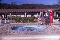 Sequoias  - waiting for fountain to start - 1963  -  [Jun 1963].jpg