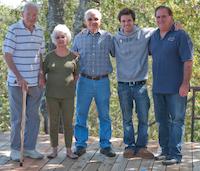 Jack Mangini, Laura Ramies Mangini, Martin Ramies,  Michael Ramies, Tom Ramies.tif