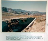 Sequoias - laying drain pipe before construction - Flax Barn.jpg